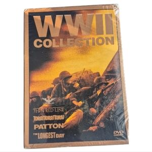Patton The Longest Day / Thin Red Line / Toscanini Tom CD Set - Black and Gold